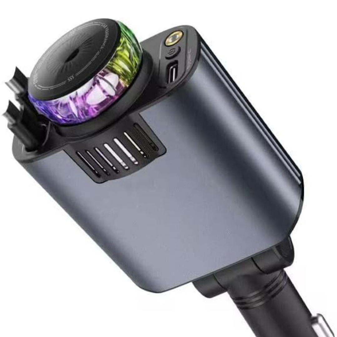 5-in-1 Starlight Car Charger – شاحن سيارة متعدد الوظائف