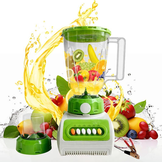 12V Solar Juicer – Portable Blender for Smoothies & Shakes (خلاط متنقل)