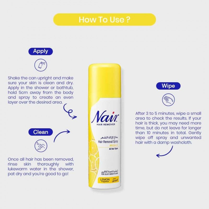 Nair Hair Removal Spray – بخاخ إزالة الشعر نير