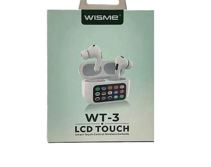 WT-3 Smart Buds – LCD Touch Control & Premium Sound
